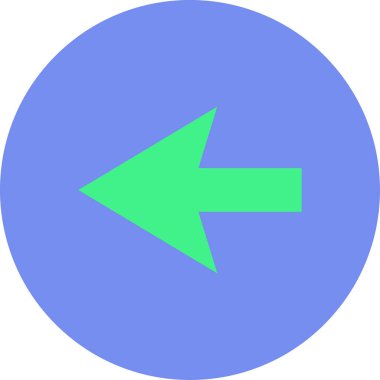 ok basit web simgesi, vektör illüstrasyonu