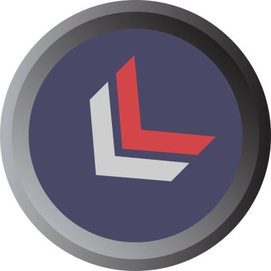 ok basit web simgesi, vektör illüstrasyonu