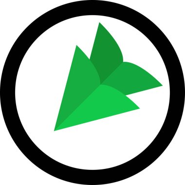 ok basit web simgesi, vektör illüstrasyonu