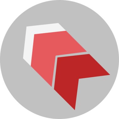 ok basit web simgesi, vektör illüstrasyonu