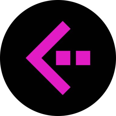 ok basit web simgesi, vektör illüstrasyonu