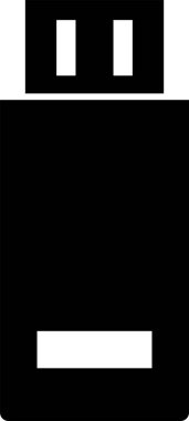 modern usb simgesi, vektör illüstrasyonu 