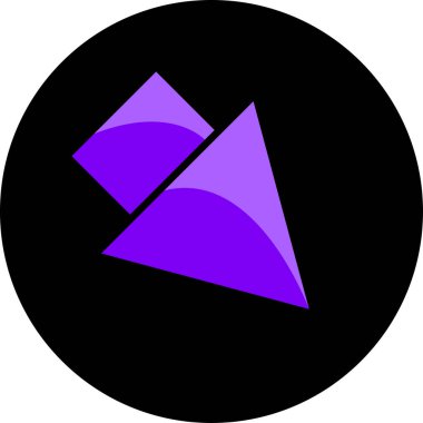 ok basit web simgesi, vektör illüstrasyonu