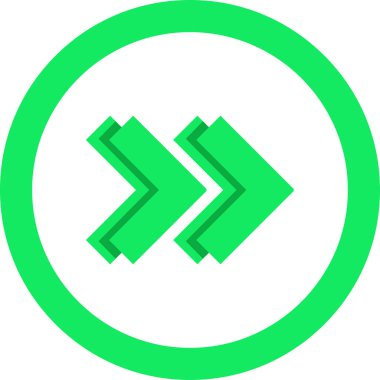 yön ok simgesi, vektör illüstrasyonu basit tasarım