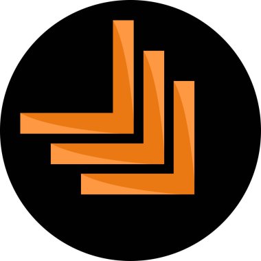 ok basit web simgesi, vektör illüstrasyonu