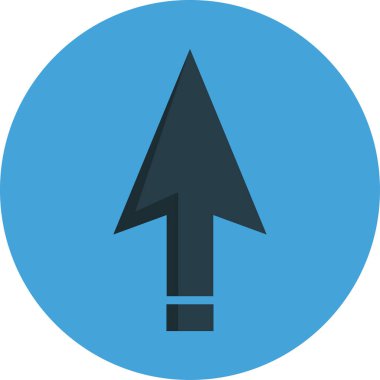 Projeniz için Yukarı Yön Okçuluk Simgesi