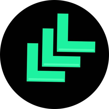 ok basit web simgesi, vektör illüstrasyonu