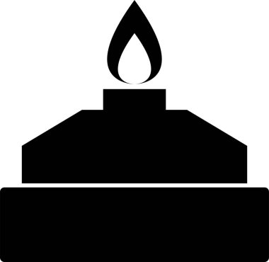 mum simgesi, vektör illüstrasyon tasarımı