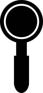 Büyütme cam simgesi, vektör illüstrasyon tasarımı