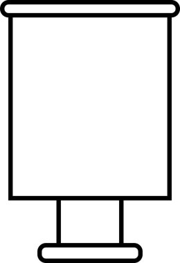 Beyaz arkaplanda ekranı izle 