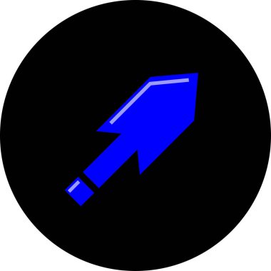 ok simgesi, vektör illüstrasyonu