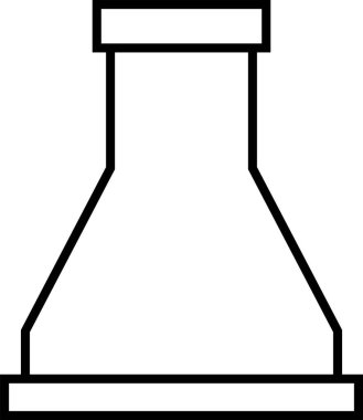 Duman fabrikası baca taşıyıcısı. Hava kirliliği simgesi illüstrasyonu. 
