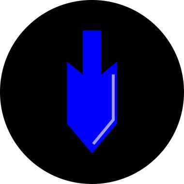 Ok web vektör illüstrasyonu