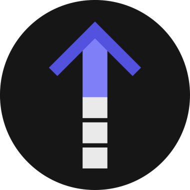 Ok. Web simgesi basit illüstrasyon