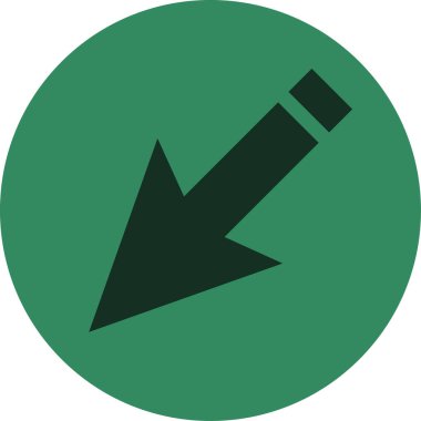 vektör çizim ok işareti simgesi