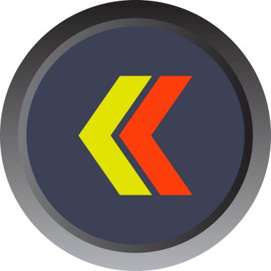 ok işaretinin vektör simgesi