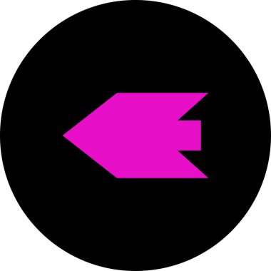 ok simgesi vektör illüstrasyonu