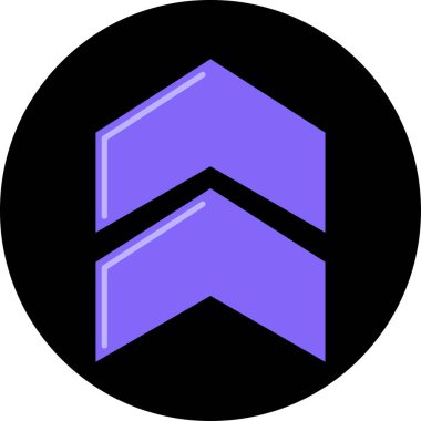 ok simgesi, vektör illüstrasyonu