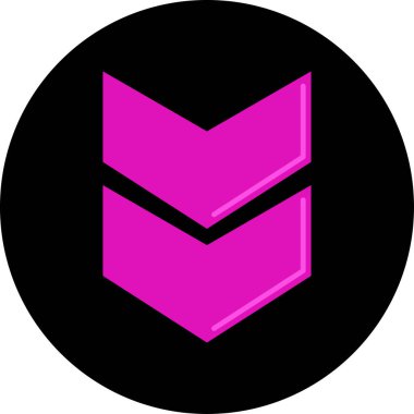 ok basit web simgesi, vektör illüstrasyonu 