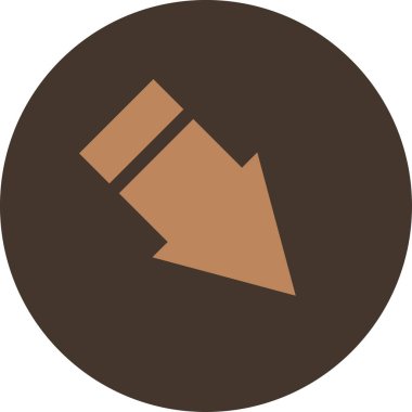 Web için ok simgesi, vektör illüstrasyonu