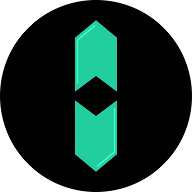 ok basit web simgesi, vektör illüstrasyonu 