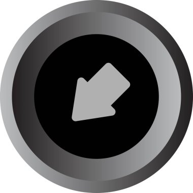 ok simgesi, vektör illüstrasyonu