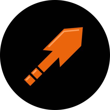 Ok. Web simgesi basit illüstrasyon