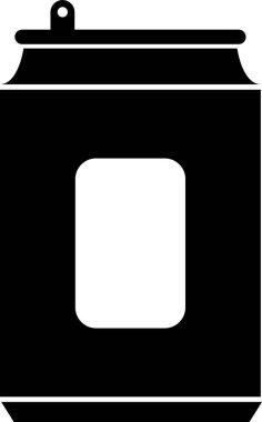 Beyaz arkaplanda izole edilmiş süt kutusu simgesi. 