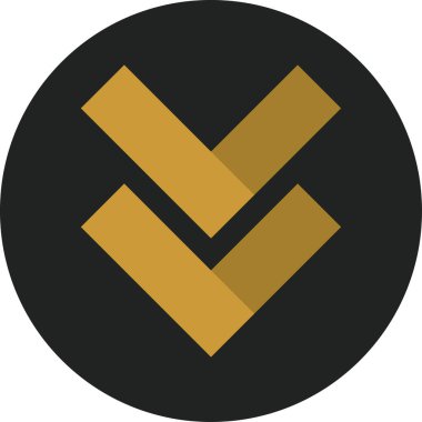 ok basit web simgesi, vektör illüstrasyonu 