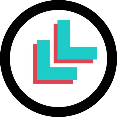 ok basit web simgesi, vektör illüstrasyonu 