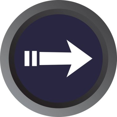 Projeniz için doğru yön ok simgesi