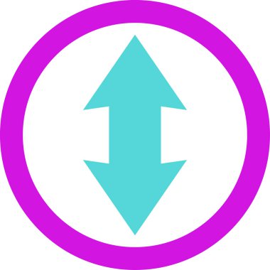 Ok. Web simgesi basit illüstrasyon