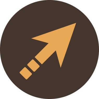 ok simgesi, vektör illüstrasyonu