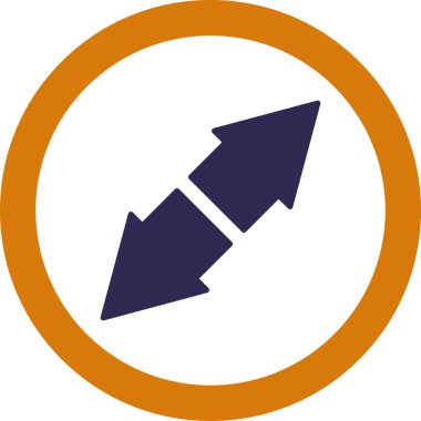 ok simgesi vektör illüstrasyonu