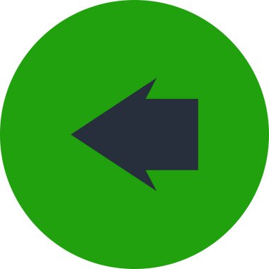 ok simgesi, vektör illüstrasyonu