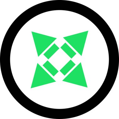 ok basit web simgesi, vektör illüstrasyonu 