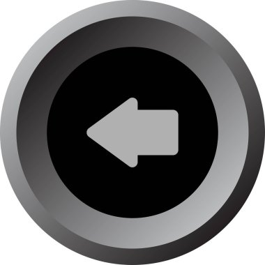 Basit ok simgesi vektör illüstrasyonu