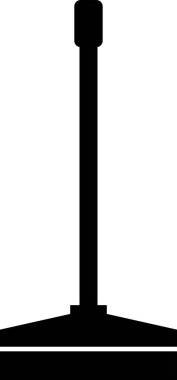 Yer Temizleme simgesi vektör görüntüsü. Mobil uygulama web uygulaması ve yazdırma ortamı için uygundur.