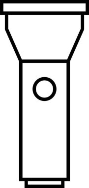 Meşale vektör illüstrasyonunu kapat