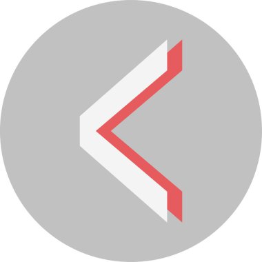 ok basit web simgesi, vektör illüstrasyonu 