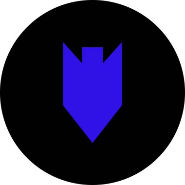 Ok. Web simgesi basit illüstrasyon