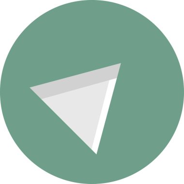 ok simgesinin vektör illüstrasyonu