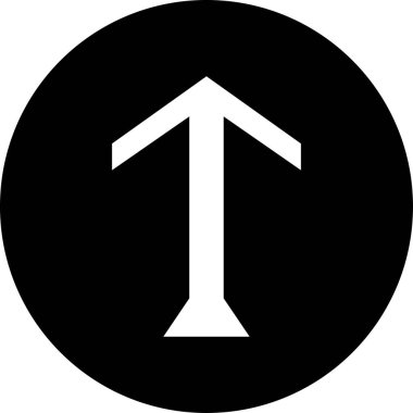 ok simgesi vektör illüstrasyonu