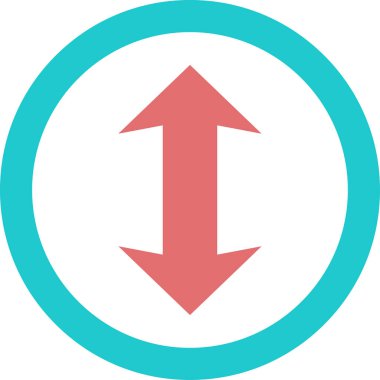 ok simgesi vektörü. Çember simgesinin basit bir gösterimi. ok simgesi