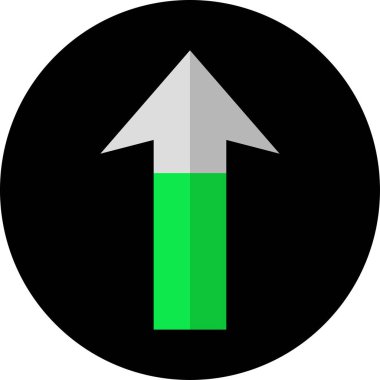 ok simgesinin vektör illüstrasyonu