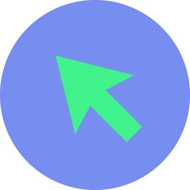 eğik ok simgesi, vektör illüstrasyonu