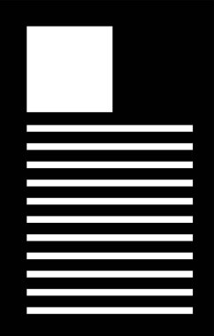 Belge. Web simgesi basit illüstrasyon. 