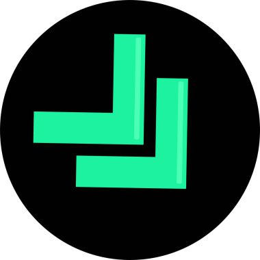 ok Ağı simgesi basit illüstrasyon 