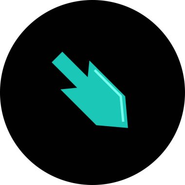 arrow direction right icon. arrow web icon simple illustration 