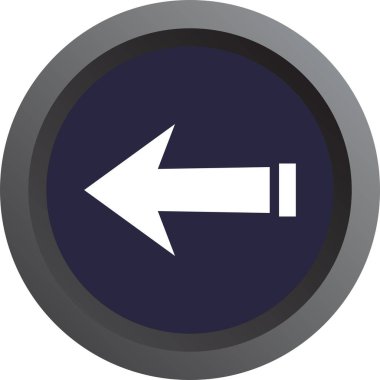 ok Ağı simgesi basit illüstrasyon 